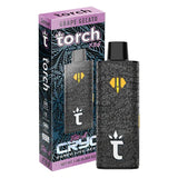 Torch THC-A Cryo Live Resin 7.5g Disposable - Display of 5 (MSRP $49.99 Each)