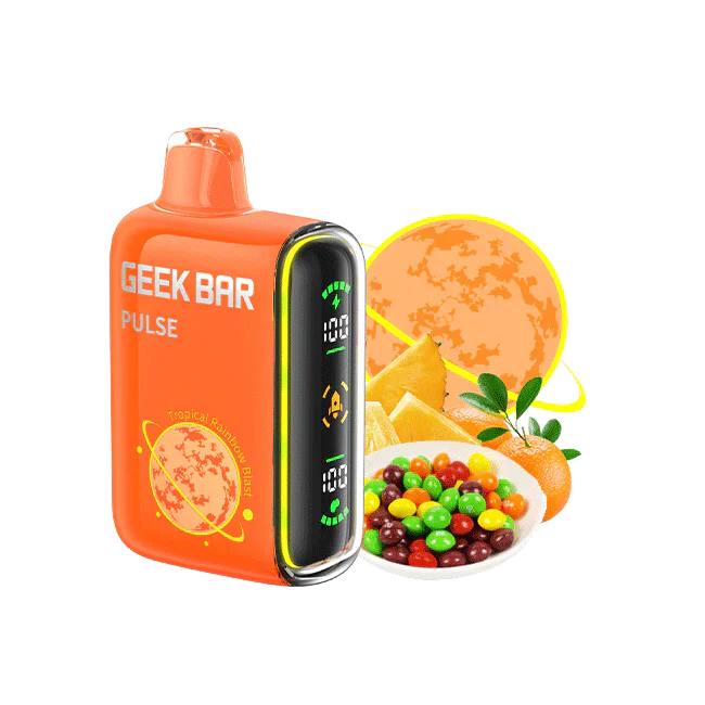 Geek Bar Pulse 15K Puffs Disposable Vape - Display of 5 (MSRP $29.99 Each)