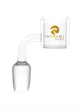 Tsunami Glass Thermal Quartz Banger Male 18mm - Display of 12 (MSRP $14.99 Each)