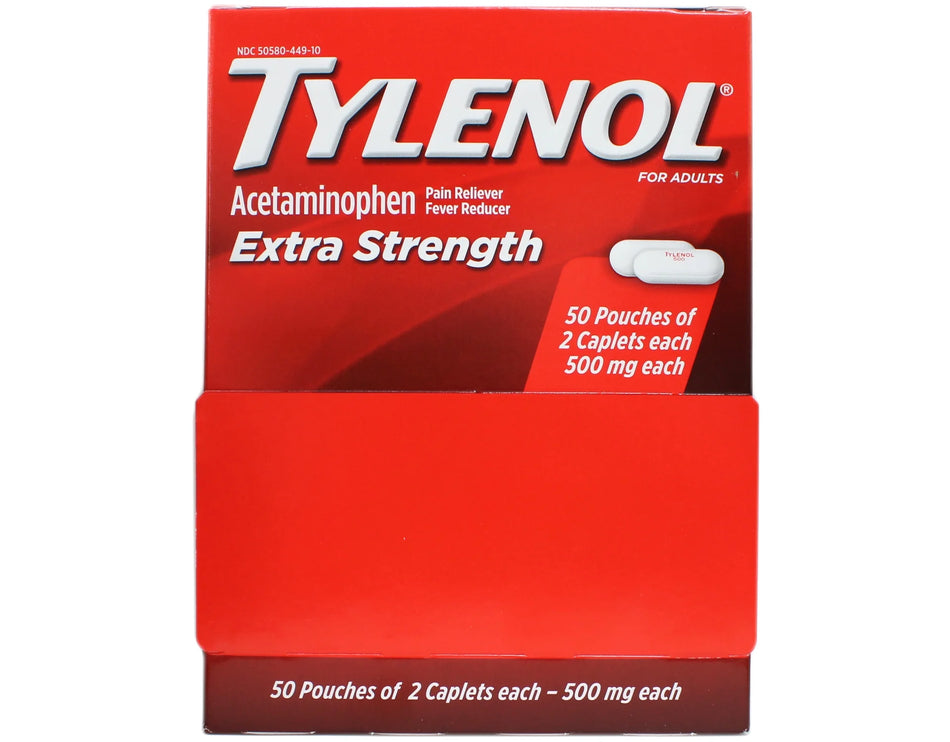 Tylenol Extra Strength 2pk 50ct