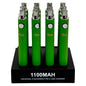 Goo 1100mAh Cartridge Batterie Universal Charging 12ct Display (MSRP $14.99ea)