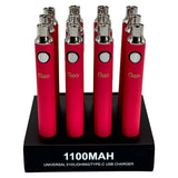 Goo 1100mAh Cartridge Batterie Universal Charging 12ct Display (MSRP $14.99ea)