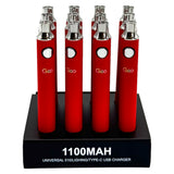 Goo 1100mAh Cartridge Batterie Universal Charging 12ct Display (MSRP $14.99ea)