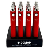 Goo 1100mAh Cartridge Batterie Universal Charging 12ct Display (MSRP $14.99ea)