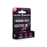 Ultra Seven 7-OH Hydroxy Chewable 3pk Tablets 70mg - Display of 6 (MSRP $29.99 Each)