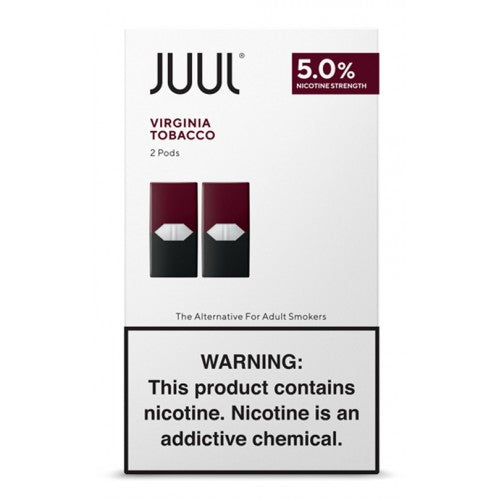 Juul Prefilled Replacement Pods 2pk - Display of 8 (MSRP $9.99 Each)