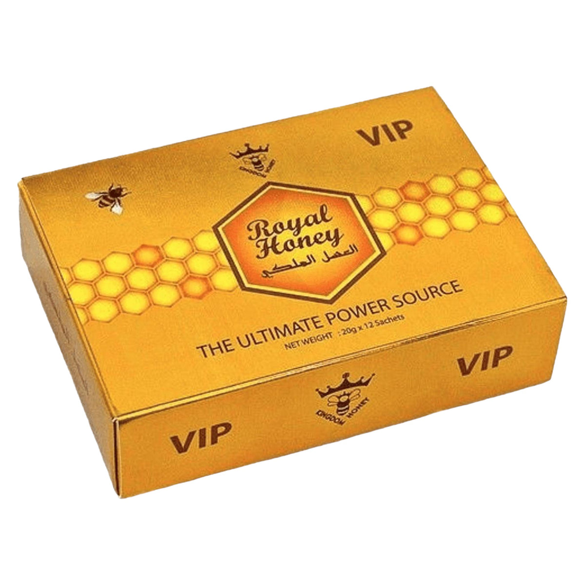 Vip Royal Honey Male Enhancement 12 Satch Display (MSRP $6.99ea)