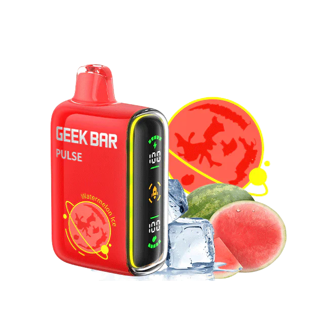 Geek Bar Pulse 15K Puffs Disposable Vape - Display of 5 (MSRP $29.99 Each)