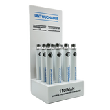 Untouchable 1100mAh 510 Cartridge Battery - Display of 12 (MSRP $19.99 Each)
