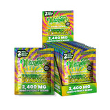 Wunder Mushroom Gummies 2400mg - Pack of 2 / Display of 15