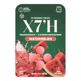 X7'H 7-Hydroxy + Pseudo Kratom Tablets 25mg - 4 Count / Display of 10 (MSRP $29.99 Each)