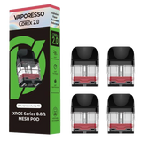 Vaporesso XROS Series 2mL Top Fill Replacement Pods - Pack of 4 (MSRP $19.99)