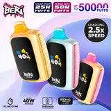 Beri Crush 50K Puffs Disposable Vape - Display of 5 (MSRP $29.99 Each)