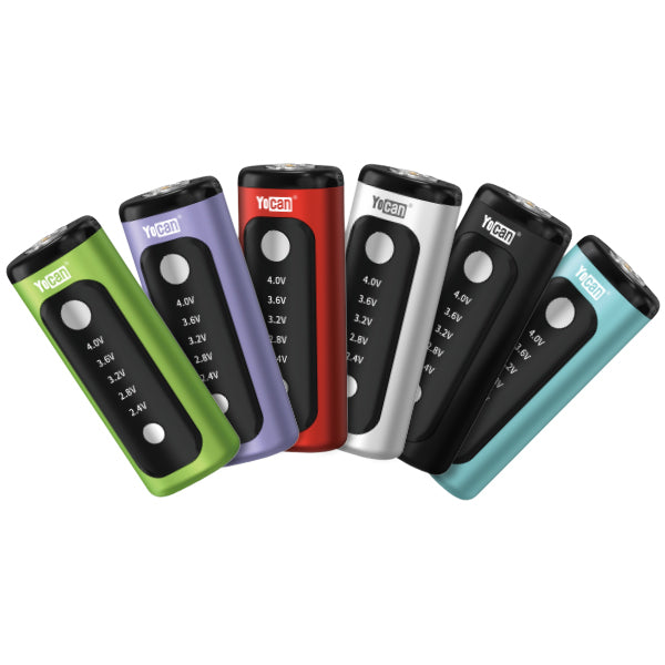 Yocan Kodo Plus 900mAh 510 Cartridge Vaporizer - Display of 12 (MSRP $19.99 Each)