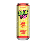 Zour Pop Infused Drink 100mg 12oz - Display of 4