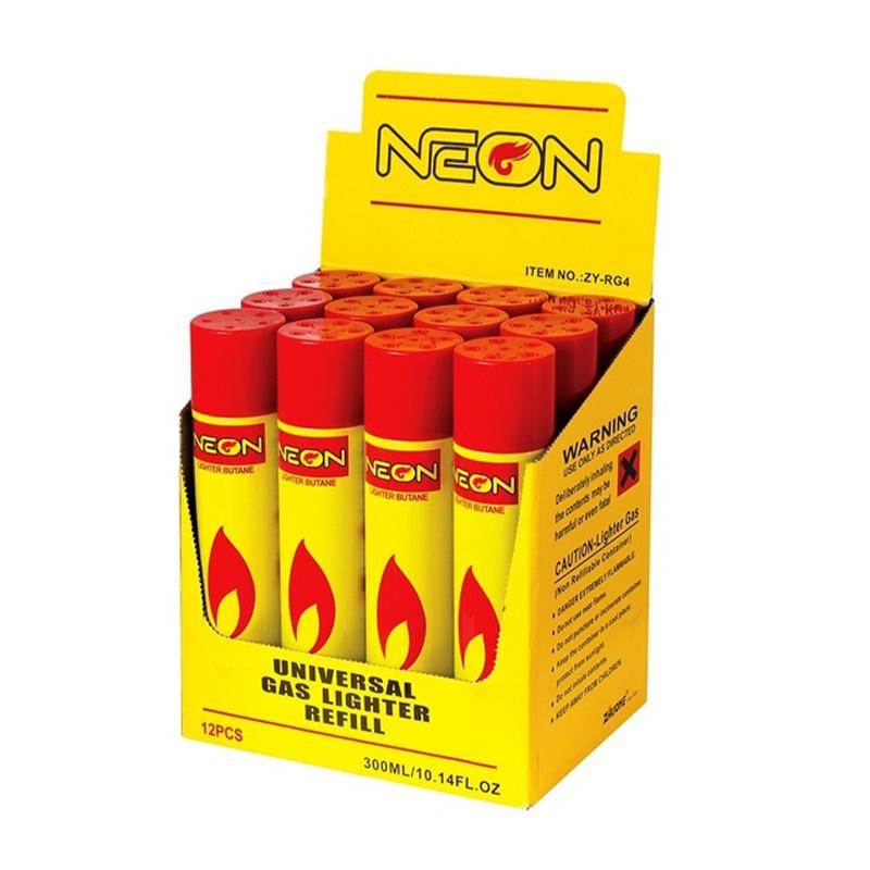 Neon Butane Universal Gas 300ml - 12ct Display