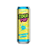 Zour Pop Infused Drink 100mg 12oz - Display of 4
