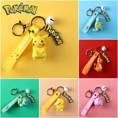 PokeMonster Character KeyChains - Bag of 12