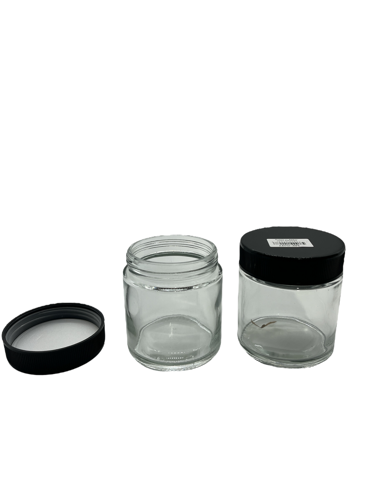 Large Glass Jar With Childproof Lid 24ct (MSRP $2.49ea)