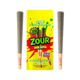 Zour Stash 1.5g THCA Diamond Prerolls (Pre Priced $7.99)- 2 Pack / Display of 10