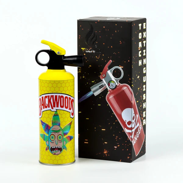 Techno Torch Fire Extinguisher Torch Lighter - Assorted Design (MSRP $39.99)