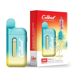 Cutleaf 5g CBD & THC Infused Disposable - Display of 6 (MSRP $49.99 Each)