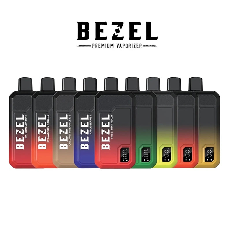 Bezel 9000 Puffs 15mL Disposable Vape - Display of 10 (MSRP $24.99 Each)