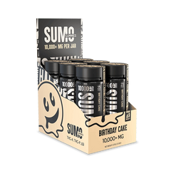 Half Bak'd Sumo Delta 9 + THC-P + THC-A 10000mg - 25CT | Display of 6