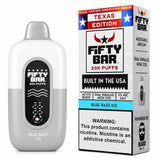 Fifty Bar V2 x Texas Edition 20K Puffs Disposable Vape - Display of 5
