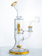 Tsunami 10in Glass Water Pipe Double Shower Head (MSRP $109.99)