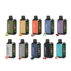 AAOK Cyber 20000 Disposable Vape - Display Of 5 (MSRP $17.99 Each)