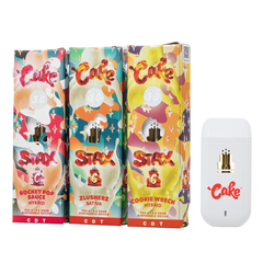 Cake STAX 3g THC-A Disposable - Display of 5 (MSRP $29.99 Each)