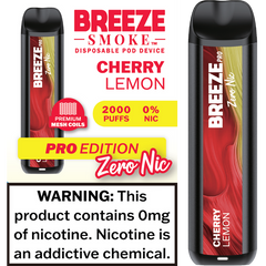 Breeze Pro Edition 0% Nicotine - Display of 10 (MSRP $17.99 Each)