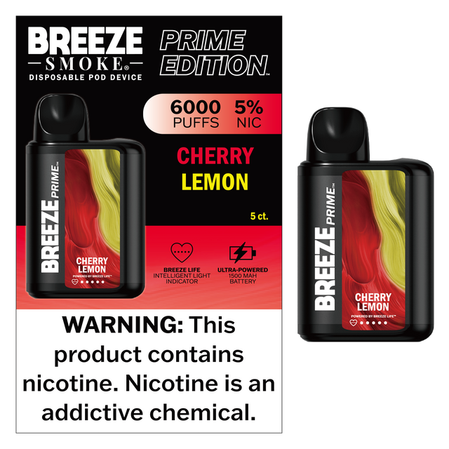 Breeze Prime Edition - Display of 5 (MSRP $19.99 Each)