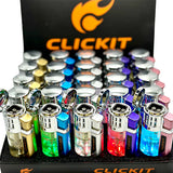 Clickit LED Quad Torch - Display of 25 (MSRP $11.99 Each)