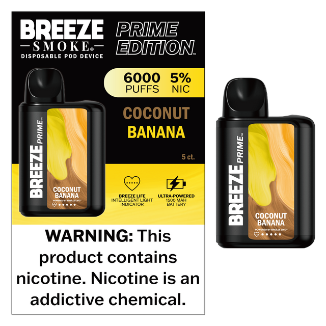 Breeze Prime Edition - Display of 5 (MSRP $19.99 Each)