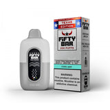 Fifty Bar V2 x Texas Edition 20K Puffs Disposable Vape - Display of 5