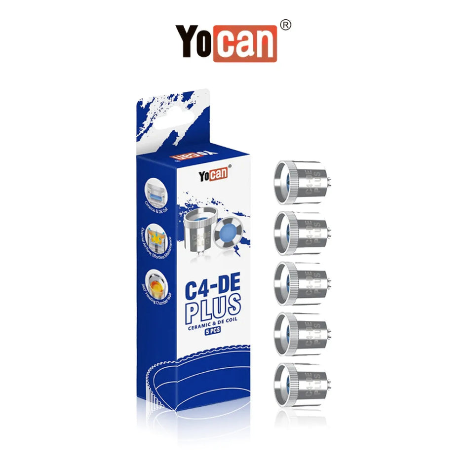Yocan CYLO C4-DE Plus Ceramic Coils - Pack of 5