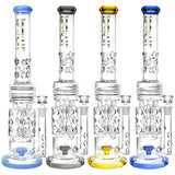 Glass Bong 22 Inch Green Tower Design (MSRP $99.99)