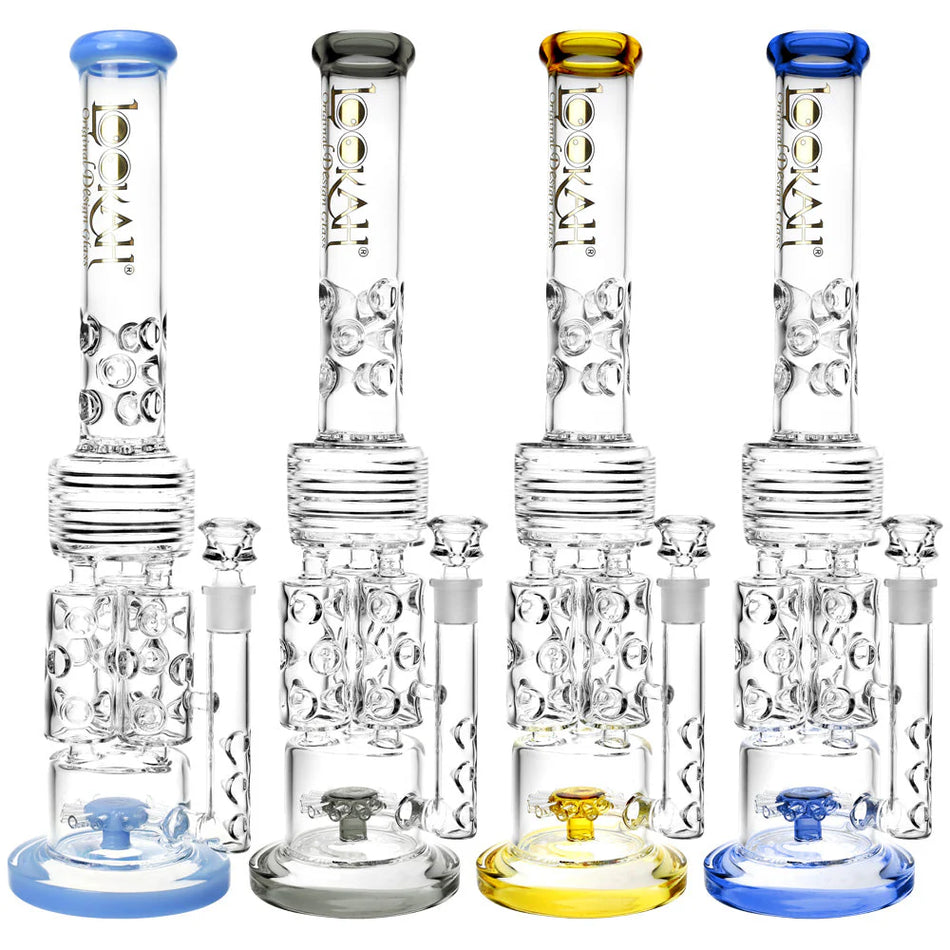 Glass Bong 22 Inch Green Tower Design (MSRP $99.99)