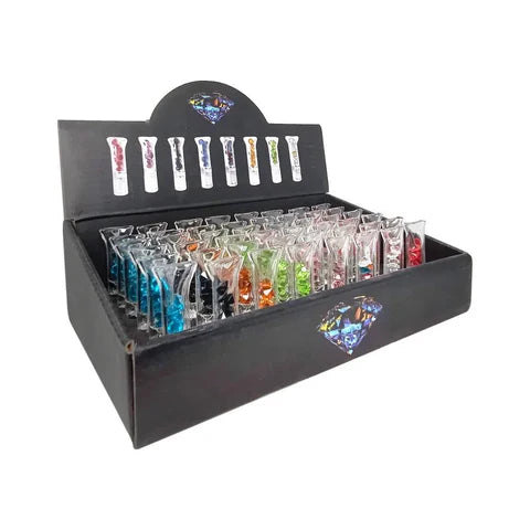 IDGAF Diamond Glass Filter Tips - Display of 48