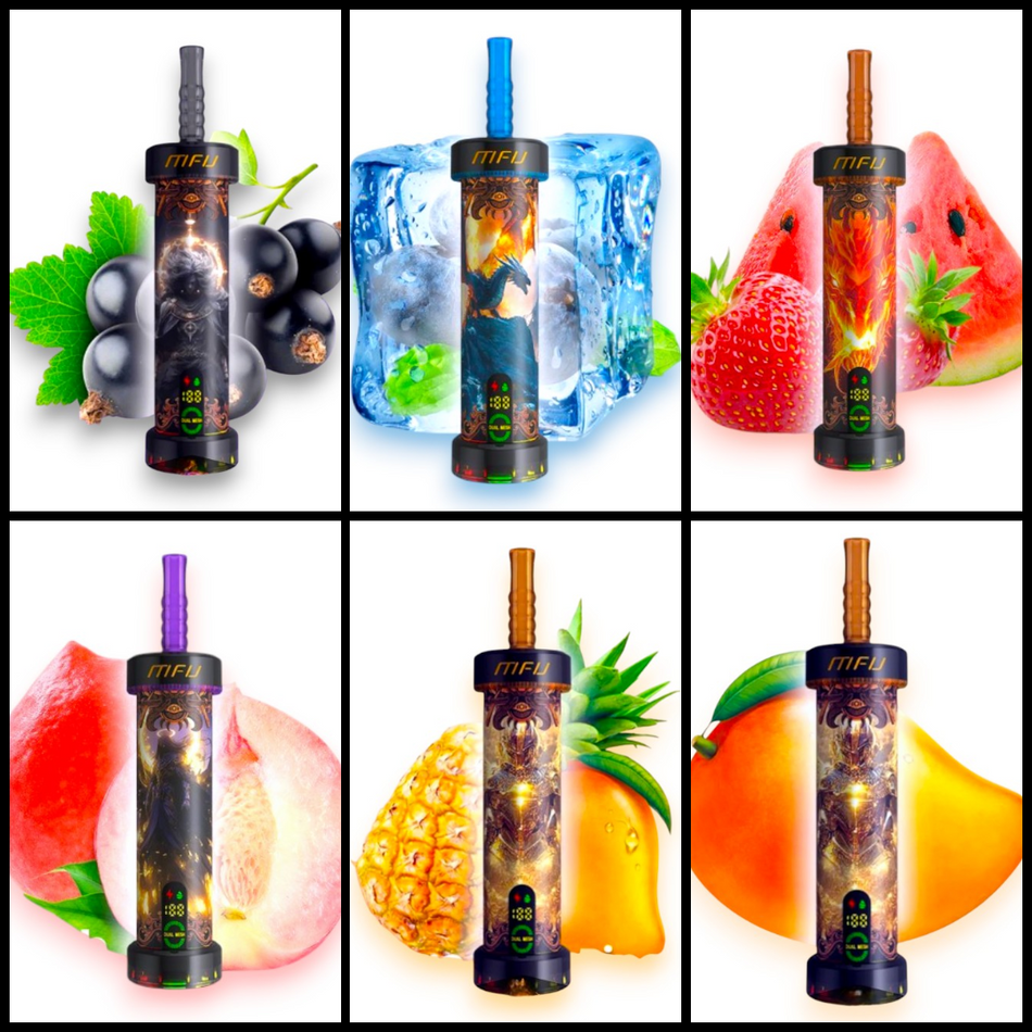 MFU Shisha X1 40k Puffs Disposable Hookah (MSRP $19.99)