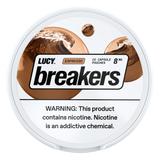 Lucy Breakers Nicotine Pouches - 15 Pouches Per Can / Sleeve of 5 Cans (MSRP $6.99 Each)