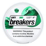 Lucy Breakers Nicotine Pouches - 15 Pouches Per Can / Sleeve of 5 Cans (MSRP $6.99 Each)