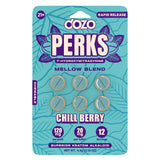 Chill Berry: Dozo Perks 7-Hydroxy 20mg Tablets – 6ct Pack, Chill Berry Flavor, 10-Pack Display (Wholesale).
