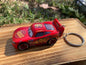 Character Keychain 3D Rubber Cars Design A259