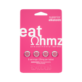 Eat OHMZ Pseudo 7-Hydroxy Pink 4pk 25mg Tablets - Display of 6 (MSRP $39.99 Each)