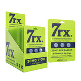 7rx 7-Hydroxy Chewable 3pk Tablets 20mg - Display of 20 Packs (MSRP $29.99 Each)