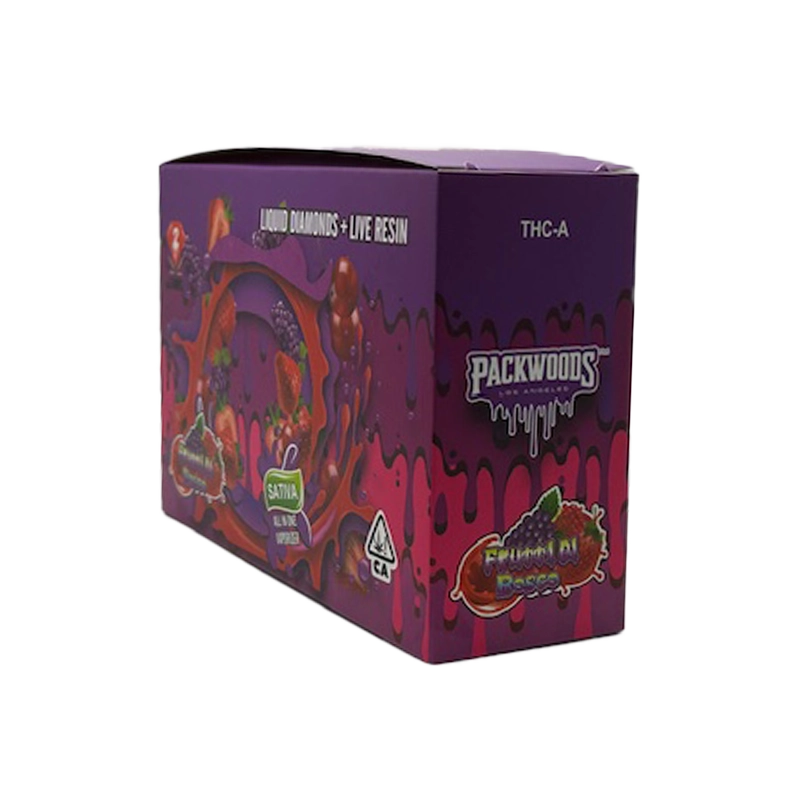 Packwoods THC-A Liquid Diamonds 3g Disposable - Display of 5 (MSRP $24.99 Each)