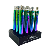 Goo 1100mAh 510 Thread Cartridge Battery - Display of 12 (MSRP $19.99 Each)